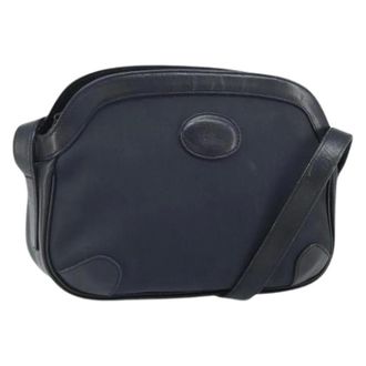 Burberry Pre-owned Cross Body Bags, female, Blue, Size: ONE SIZE Pre-owned Vintage Shoulder Bag