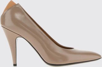 Jil Sander Alma Leather Slingback Pumps with Cone Heel