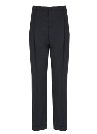 BRIGLIA 1949 Blue Borgonuovo Wool-Blend Formal Pants