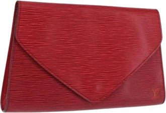 Louis Vuitton Pre-owned Clutches, female, Red, Size: ONE SIZE Pre-owned Clutch Bag