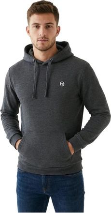 Sergio Tacchini Hooded Sweatshirt - Heren - Hoodies - Grijs - XL - Katoen - Hoodies & sweatvesten