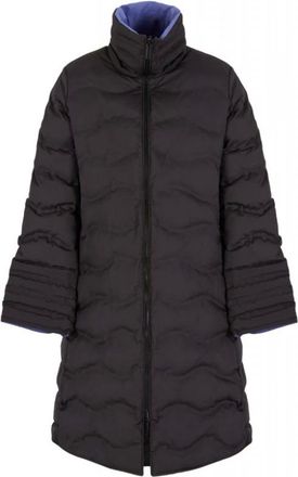 Emporio Armani Dames, Mantels, Zwart, Maat: XL Nylon