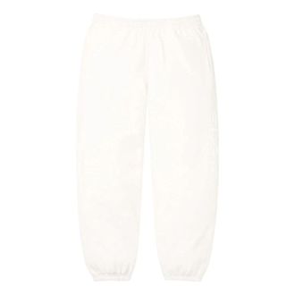 SUPREME SS26 Classic Logo Sweatpant White SUP-SS26-062-WHT
