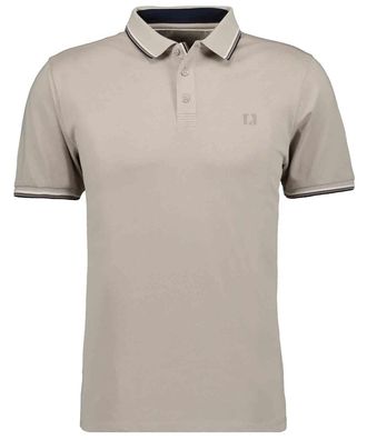 Ragman Poloshirt RAGMAN, Herren, Gr. XL, beige (hell, beige, 209), Baumwollmischung, regular fit, hoch geschlossener Ausschnitt, Shirts Poloshirt