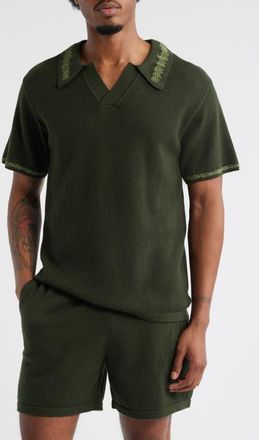 MAVRANS Green Knit Polo at Nordstrom, Size Xx-Large