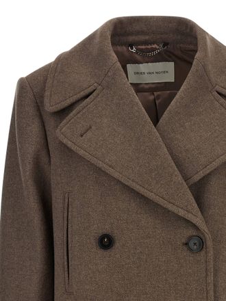 Dries Van Noten Wool Womens Coat