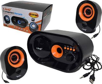 Trade Shop Trade Shop - Altavoz Bluetooth Altavoces Fm Radio Usb Altavoces Usb Tf Aux Microsd Led Lights Cs-2071akt