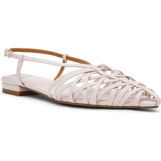 Dolce Vita Cisky Cage Flat in Ivory at Nordstrom Rack, Size 8.5