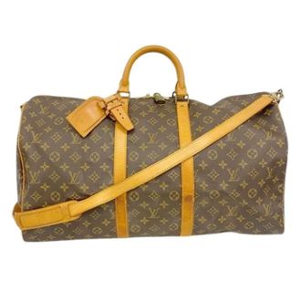 Louis Vuitton Pre-owned Weekend Bags, unisex, Brown, Size: ONE SIZE Pre-owned Boston Bag