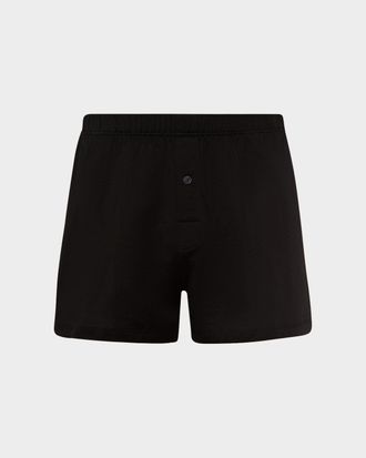 Hanro Men & apos;s Sporty Mercerized Cotton Boxers