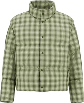 Herno Piumino a quadri - Verde