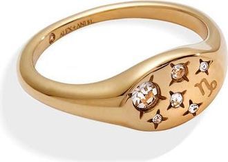 Alex and Ani Zodiac Ring in Gold Capricorn at Nordstrom, Size 7