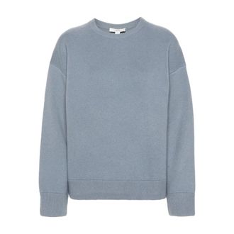 Vince Dames, Sweatshirts & Hoodies, Blauw, Maat: XL Katoen