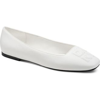 DKNY Darianne Ballet Flat in Marshmallow at Nordstrom, Size 7.5