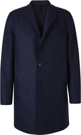 Harris Wharf London Cappotto monopetto - Blu