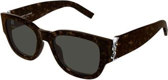 Saint Laurent Eyewear SLM174 Sunglasses - Tortoiseshell