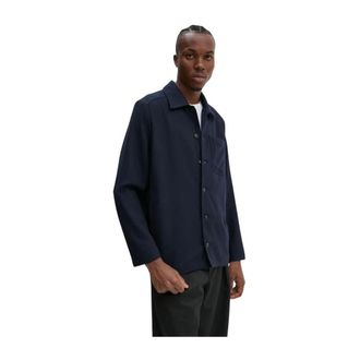A.P.C. A.p.c., Jassen, Heren, Blauw, M, Wol, Jamie Jacket