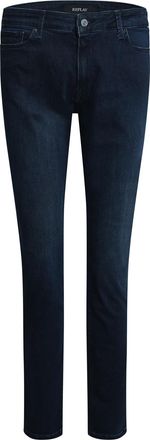Replay Womens New Luz Skinny-Fit Jeans in Blue Cotton - Size 32W/30L