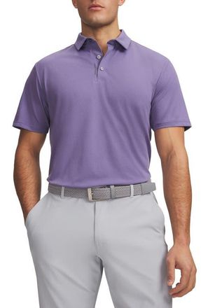 Under Armour UA ArmourDry Solid Performance Golf Polo in Purple Luxe at Nordstrom, Size Xx-Large
