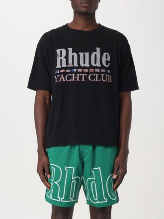 Rhude T-shirt Rhude in jersey stampato