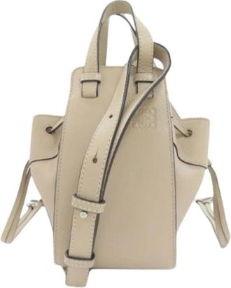 Loewe Pre-owned Bucket Bag - Dames - Vintage Tas - Beige - ONE Size - Leer - Vintage