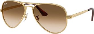Ray-Ban RB3925 Aviator Max 001/51 Mens Sunglasses Gold Size 58