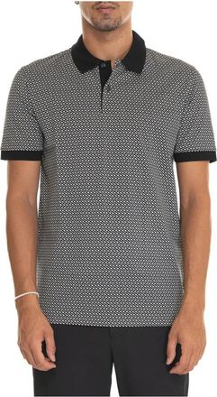 HUGO BOSS Polo shirt met contrasterende kraag - Heren - Polos - Veelkleurig - S - Katoen - Tops