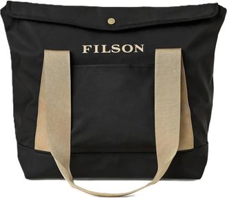 Filson Borsa tote con stampa - Nero
