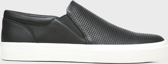 Vince Men & apos;s Fletcher Perforated Leather Slip-On Sneakers