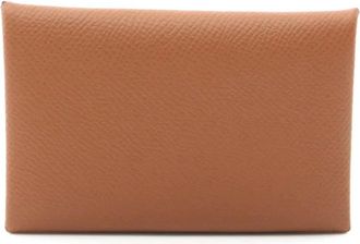 Hermès Portamonete Calvi 2024 - Marrone