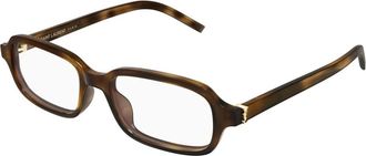 Saint Laurent SL M180 Optisch Montuur - Heren - Brillen - Bruin - 52 MM - Accessoires