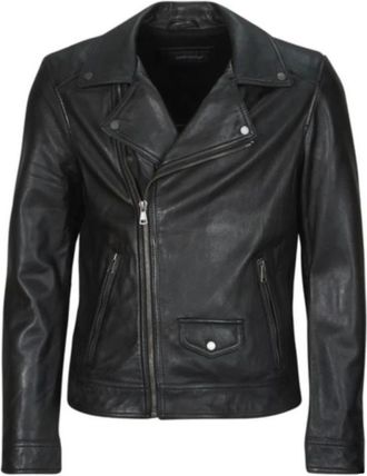 Oakwood Lennon 64773 Leren Jas - Dames - Leren en Su&egrave;de Jassen - Zwart - M - Leer - Jassen
