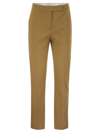 パンツ Max Mara FILOVIA - Silk and cotton fleece trousers Max Mara Filovia - Silk And Cotton Fleece Trousers from