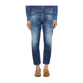 Dondup Slim-fit Jeans, male, Blue, Size: W32 Brighton Carrot Jeans