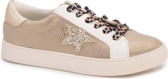 Corkys Footwear Womens Supernova Sneaker In Gold Metallic