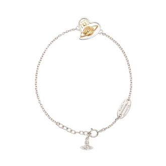 Vivienne Westwood Bracelets, female, Gray, Size: ONE SIZE Faye Bracelet