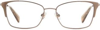 Kate Spade New York arla 52mm rectangular optical glasses in Brown at Nordstrom
