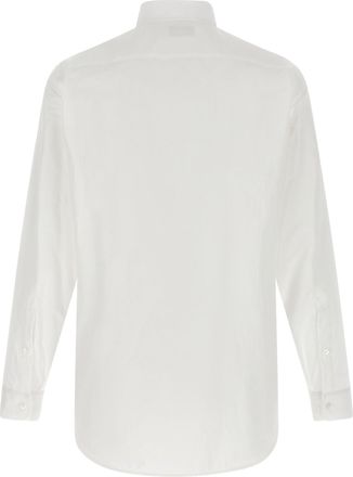Balenciaga Mens White Cotton Blouse