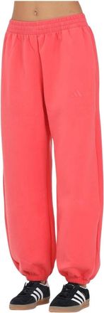 adidas Broeken, Dames, Roze, S, Zachte Luxe Koraal Sportbroek