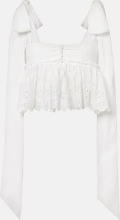 Chlo&eacute; Chlo&eacute; Broderie anglaise cotton top