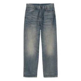 Carhartt Work in Progress Heren, Jeans, Blauw, Maat: W32 Katoen