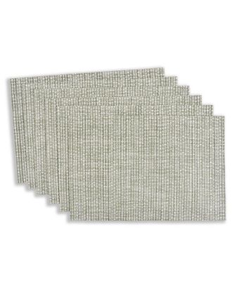 KAF Home Kaf Home Set Of 6 Bow Knot Textiline Placemats