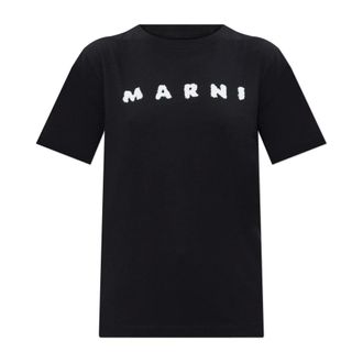 Marni Dames, Tops, Zwart, Maat: XS Katoen