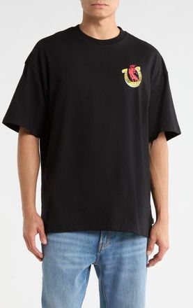Brixton Colt 45 Everytime Oversized Graphic Cotton T-Shirt in Black at Nordstrom, Size X-Large