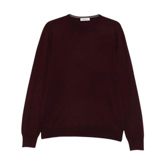 Gran Sasso Giuuno Crew Neck Sweater - Knitwear - Hombre - P&uacute;rpura - 3XL