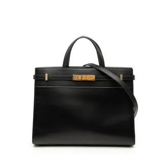 Saint Laurent Pre-owned Saint Laurent Medium Smooth Calfskin Manhattan Shopper Tote Ladies PLKQQVUSSQQQ6BKD