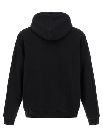 Dsquared2 Logo-Embroidered Hoodie - Black