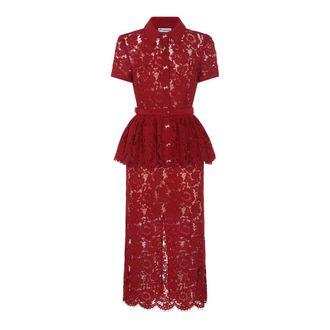 Self Portrait Dresses Blue And Green-Donna