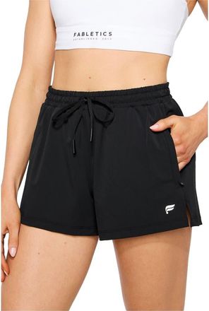 Fabletics All Day Short in Black at Nordstrom, Size Xx-Large