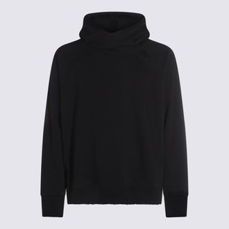 Thom Krom Black Cotton Sweatshirt